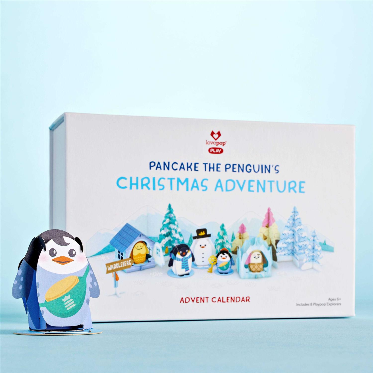 Advent Calendar Pancake the Penguin’s Christmas Adventure