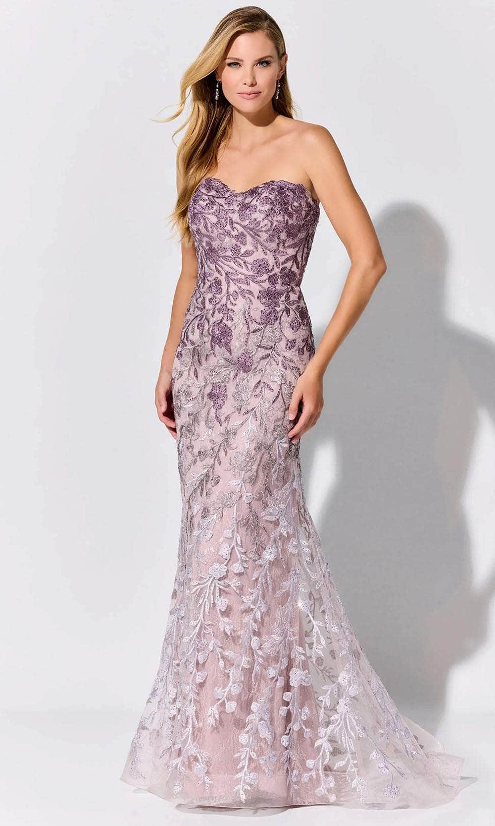 Ombre Sweetheart Evening Dress