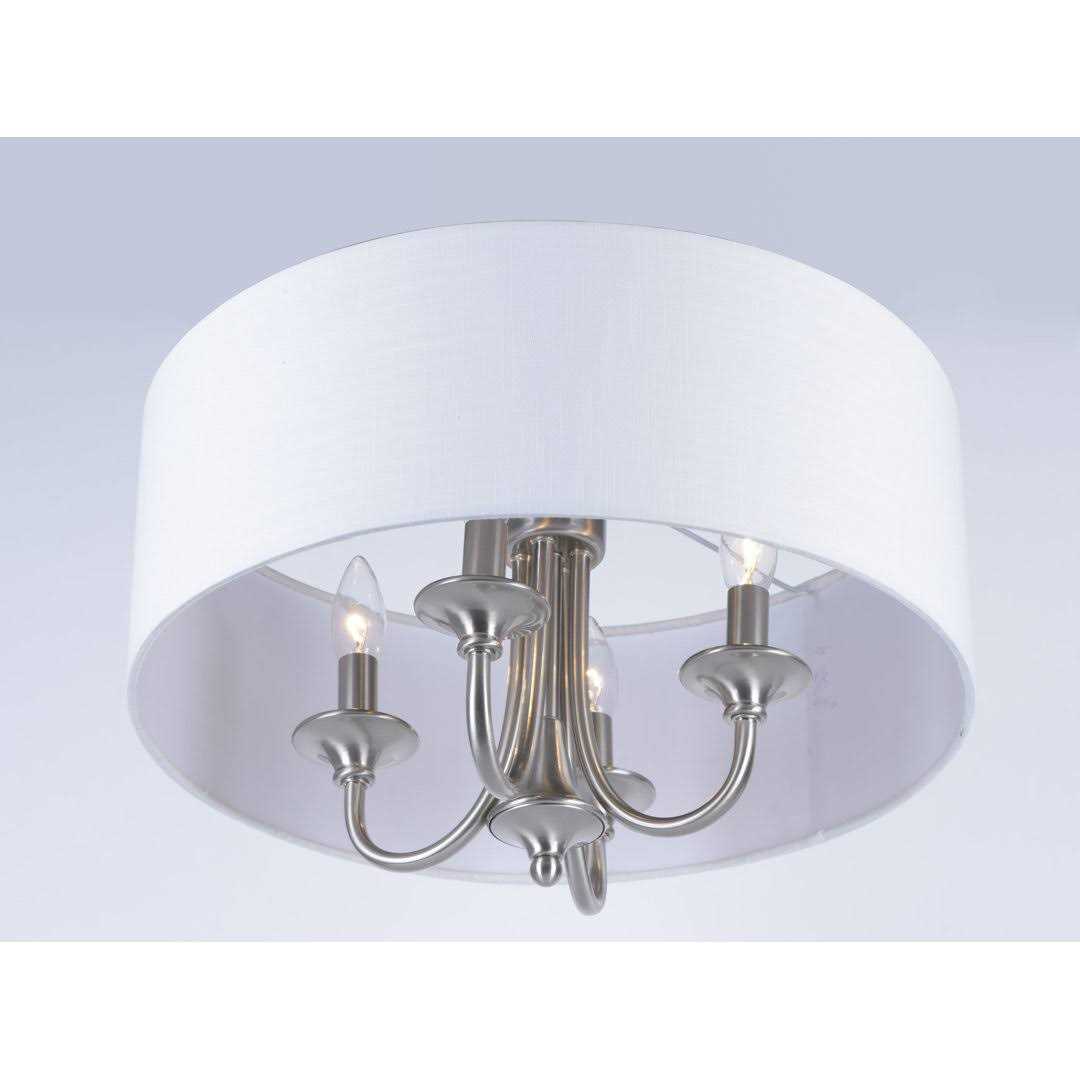 Alcott Hill® Somerville 4-Light Semi Flush Mount Fixture Finish
