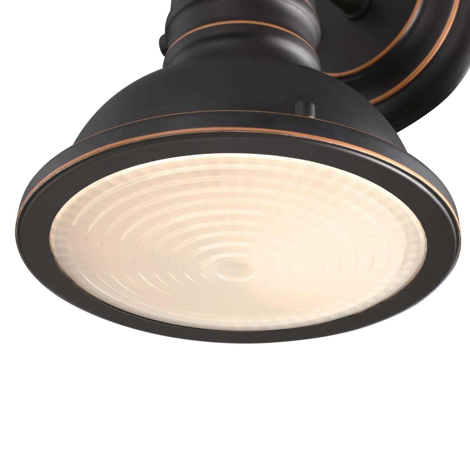 Westinghouse Lighting Boswell One-Light Oil-Rubbed Bronze Indoor Wall Fixture 6116100