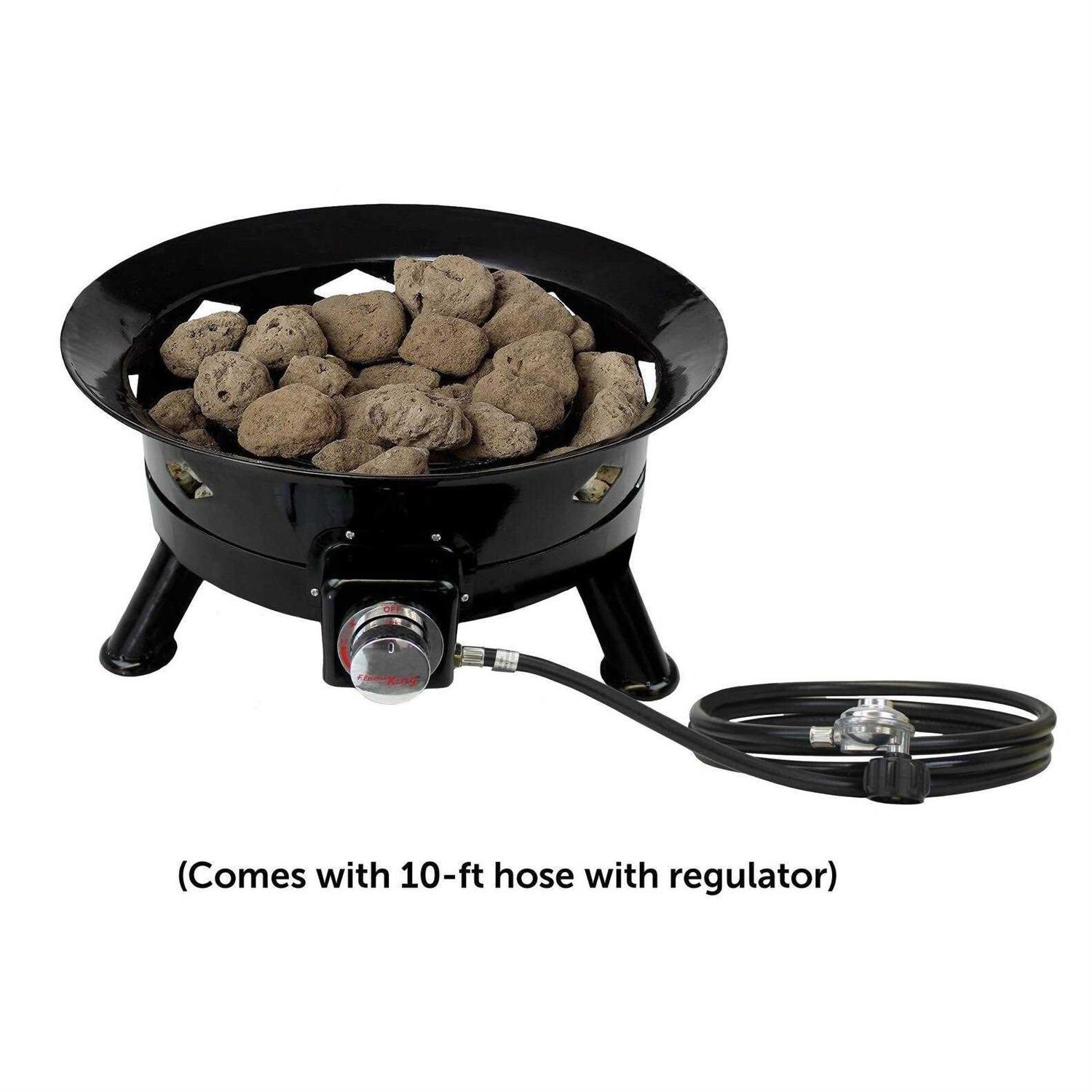 Flame King Smokeless Propane Fire Pit