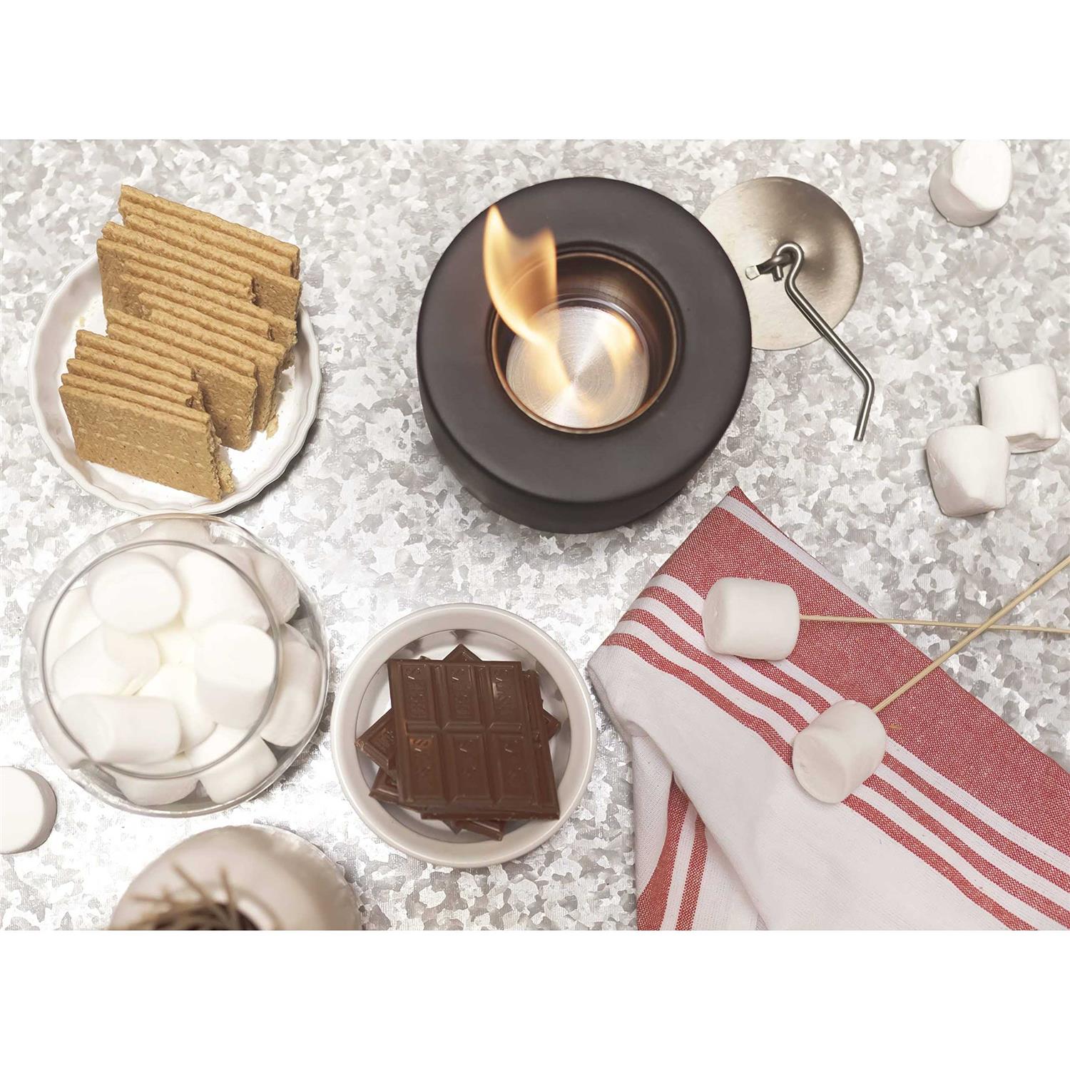 ANG Lifestyle Products Small Mini Smores Maker Tabletop Fire Pit