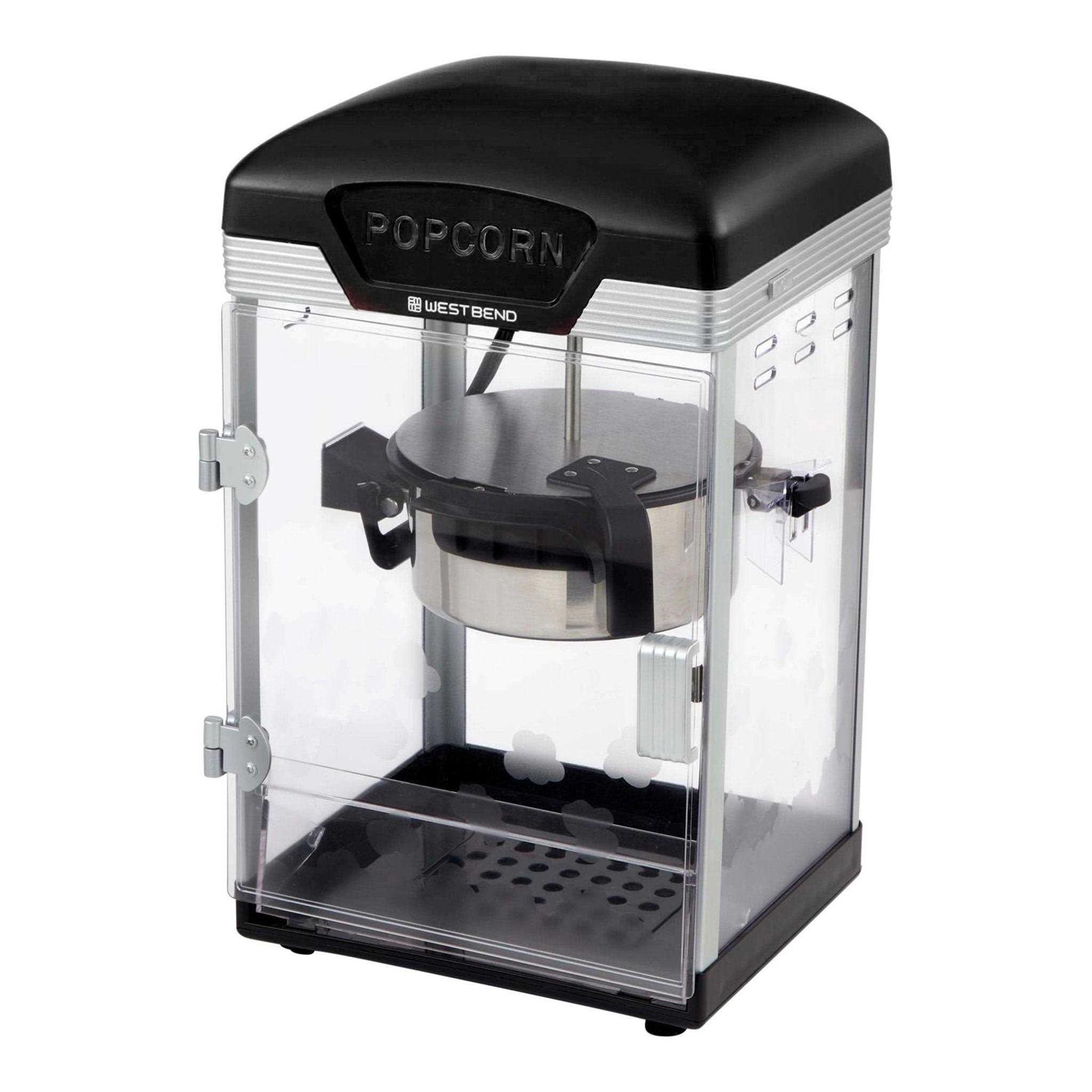 West Bend Theater Crazy 4 Qt. Popcorn Machine PCWBTCRD13