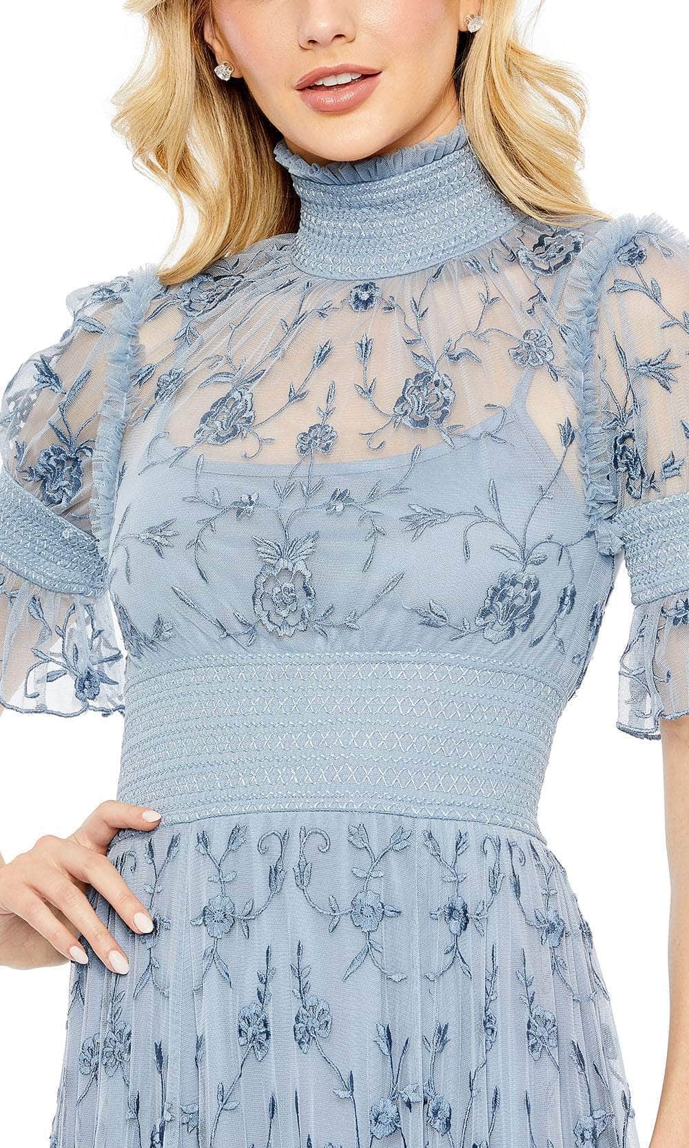 Ruffles Evening Dress