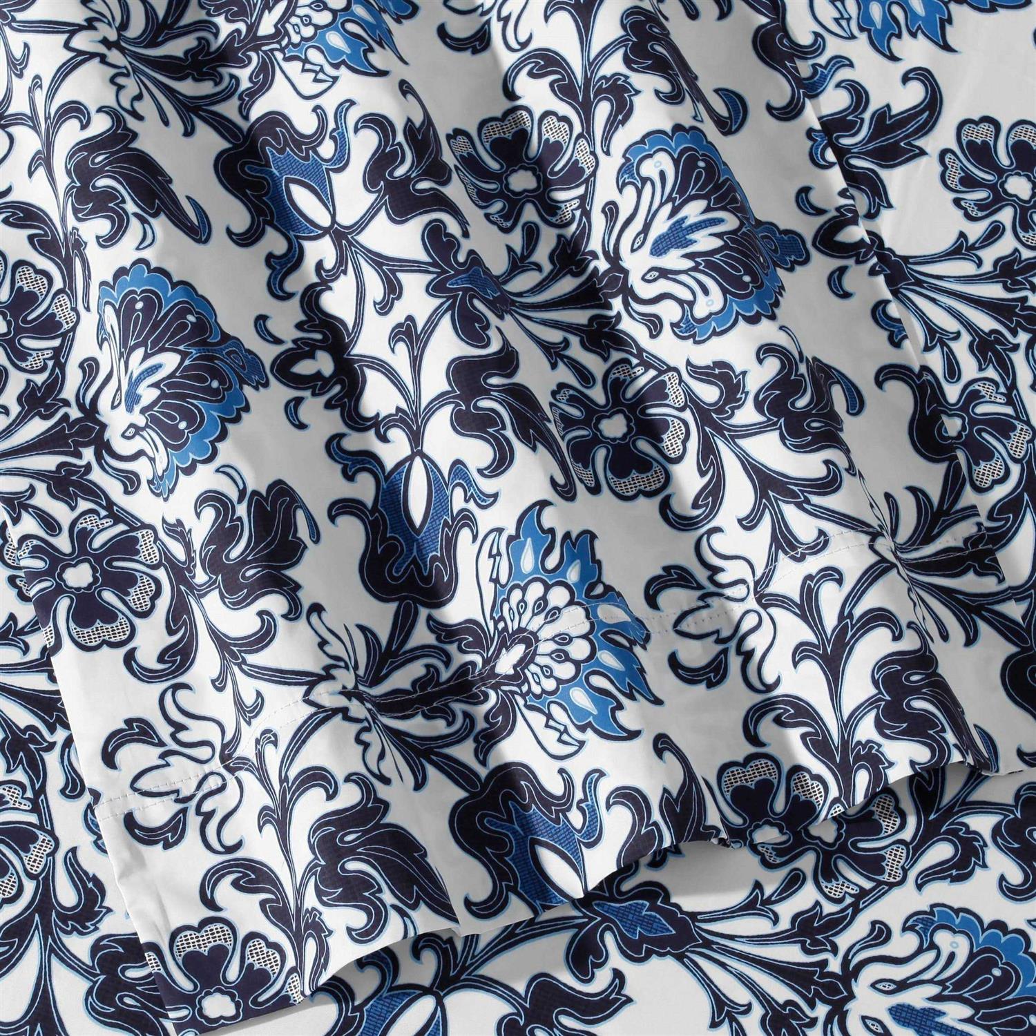 Tribeca Living Egyptian Cotton Percale Extra Deep Pocket Sheet Set