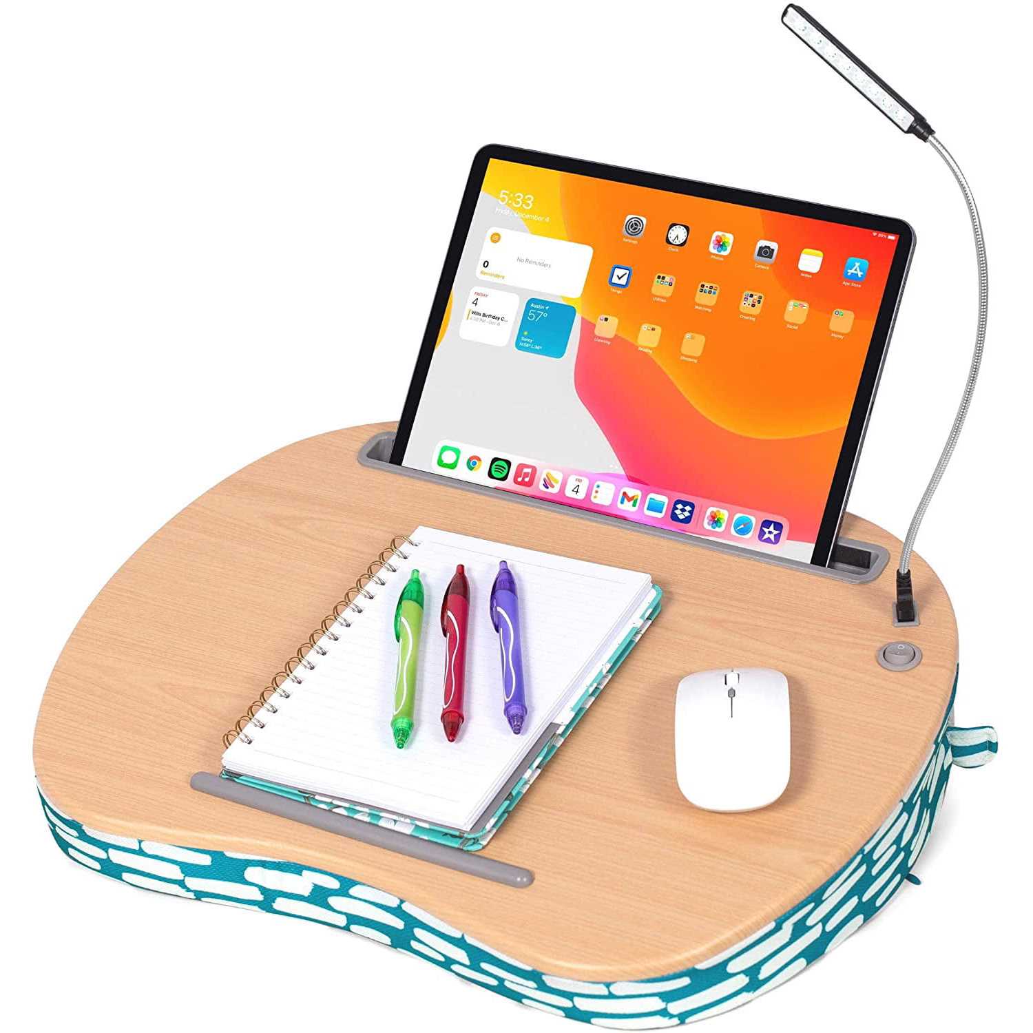 Sofia + Sam Multi-tasking Memory Foam Lap Desk Pattern