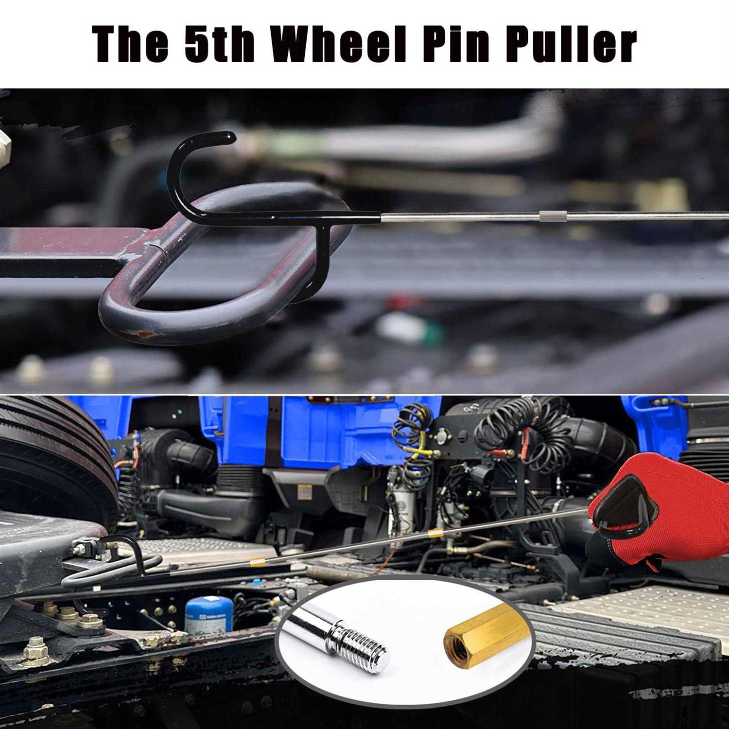 Sevaoto 52 Inch Long Reach Hook Outdoor Camping