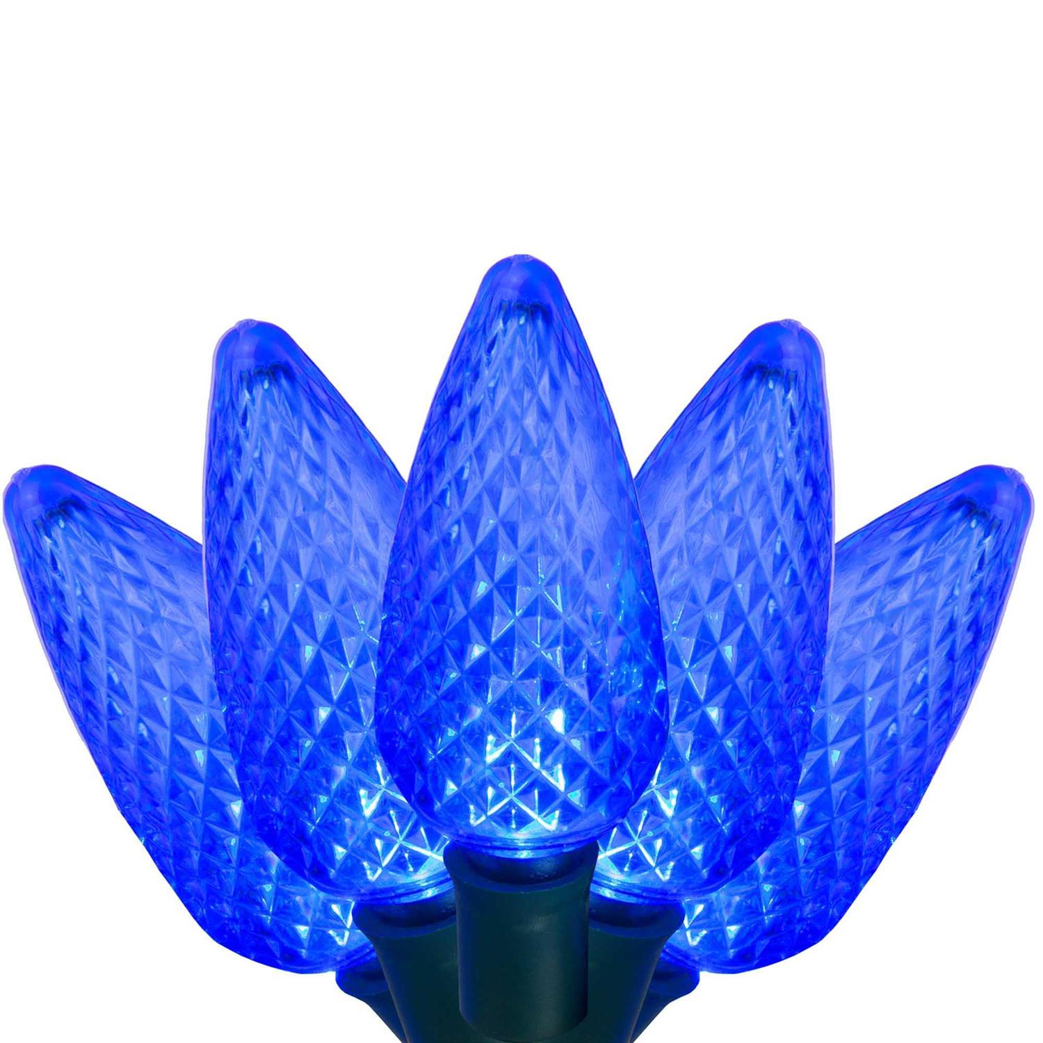 Wintergreen Lighting C7 OptiCore Commercial LED Christmas String Lights