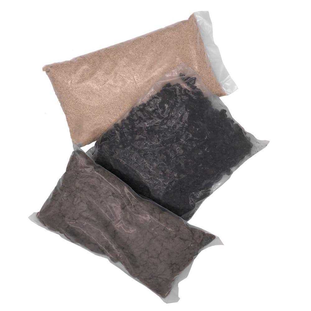 American Gas Log Cheyenne Glow Vented Natural Gas Fireplace Log Set with Complete Kit