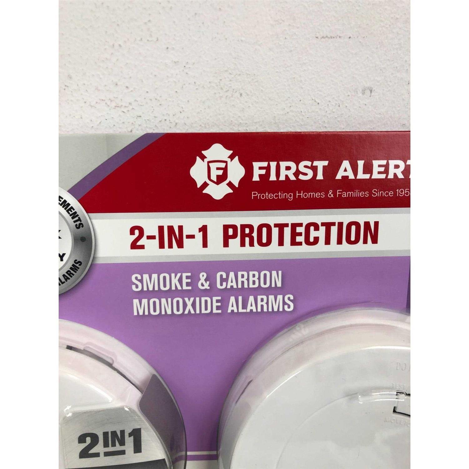 First Alert 2-in-1 Smoke and Carbon Monoxide Alarm