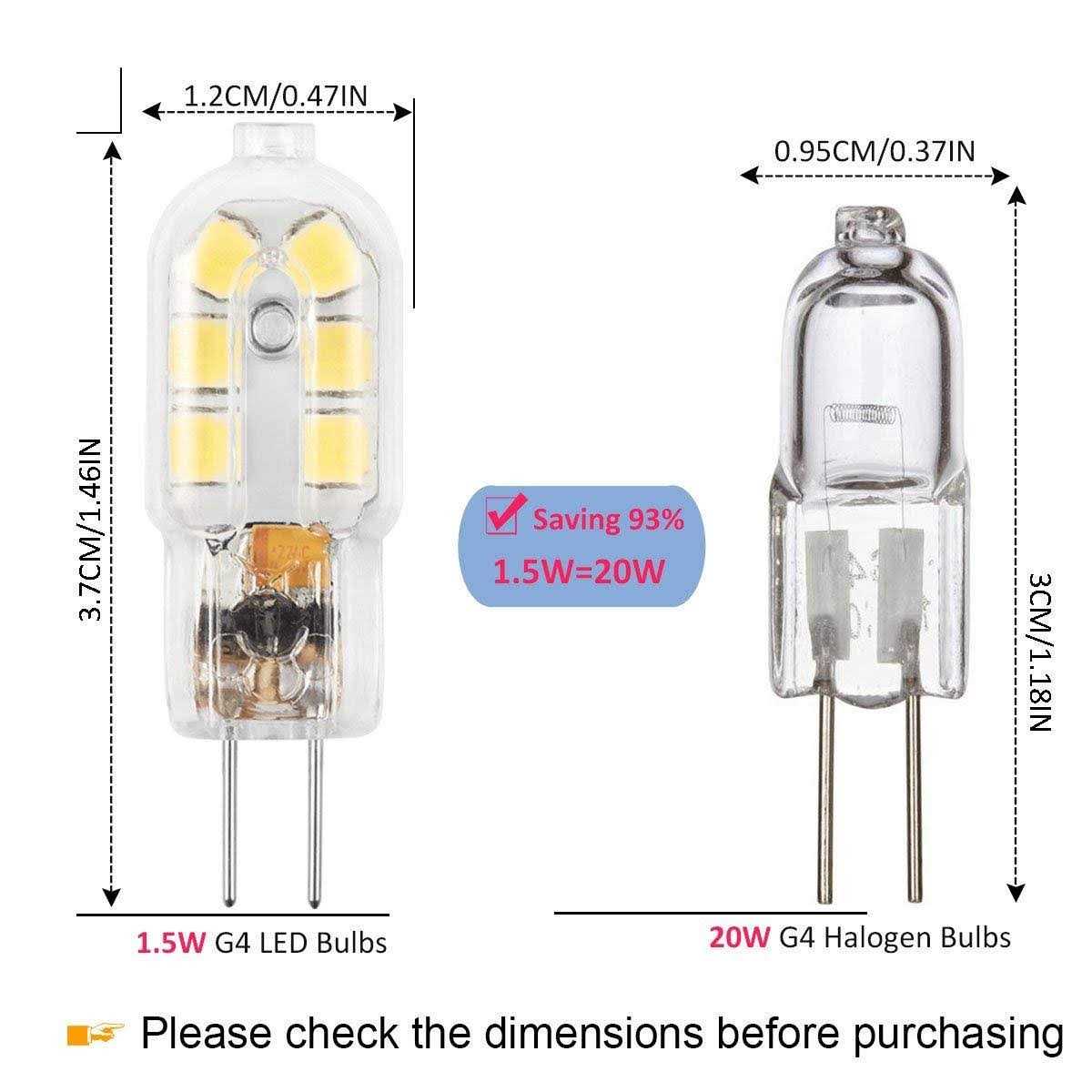 Amazing power G4 LED Bulb 12V JC G4 Bi Pin Bulb