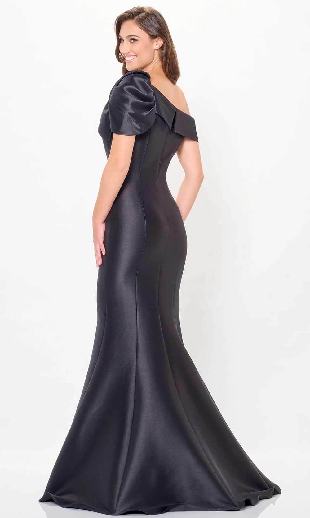 Bow Draped Evening Dress