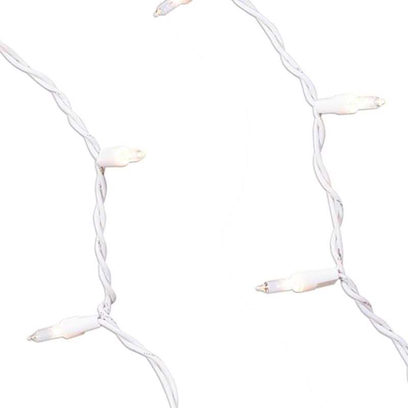 At Home Clear Icicle Lights