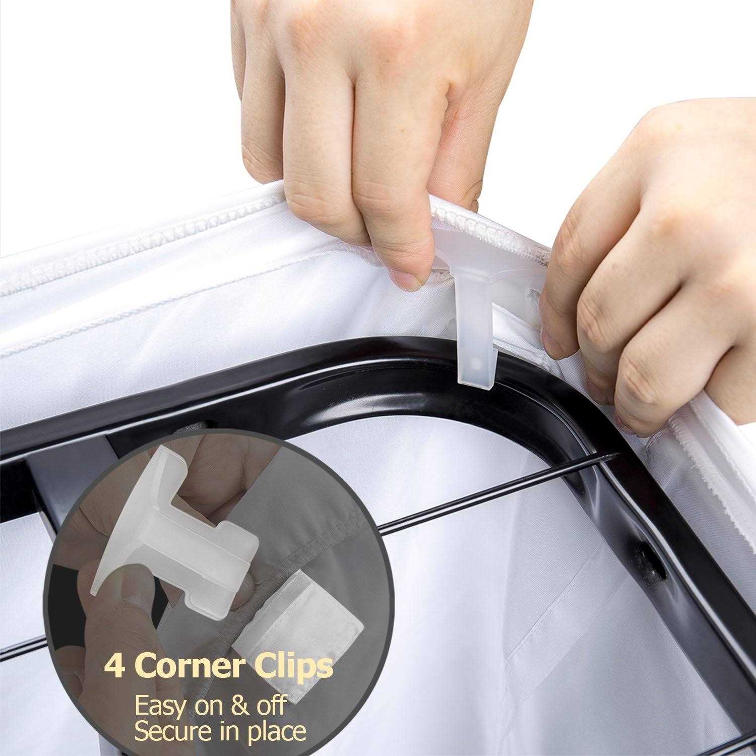 Zinus Easy SmartBase Mattress Foundation Bed Skirt