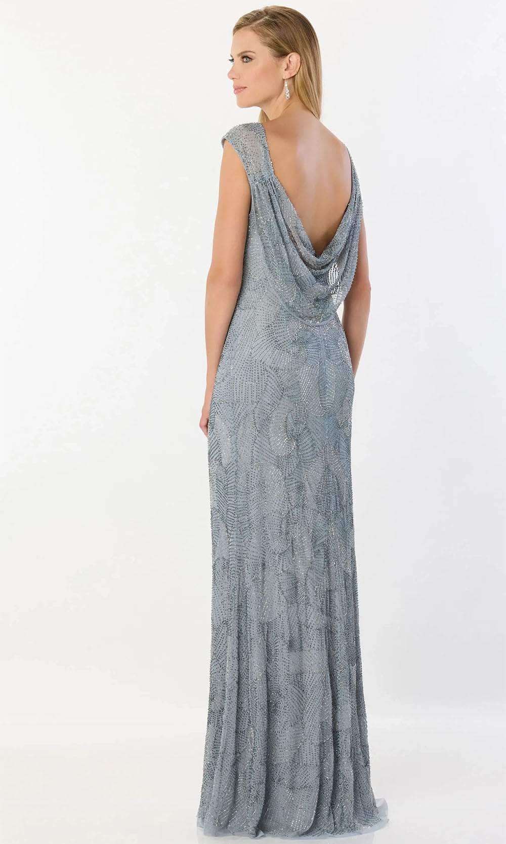 Sleeveless Fitted Bodice Mother of the Bride Dress