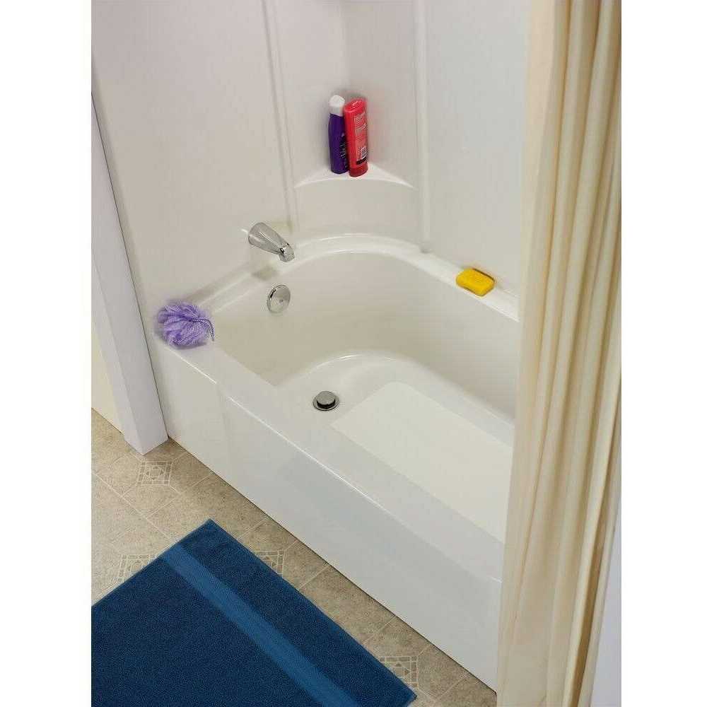 16 in. W x 40 in. L Bathtub Floor Repair Inlay Kit