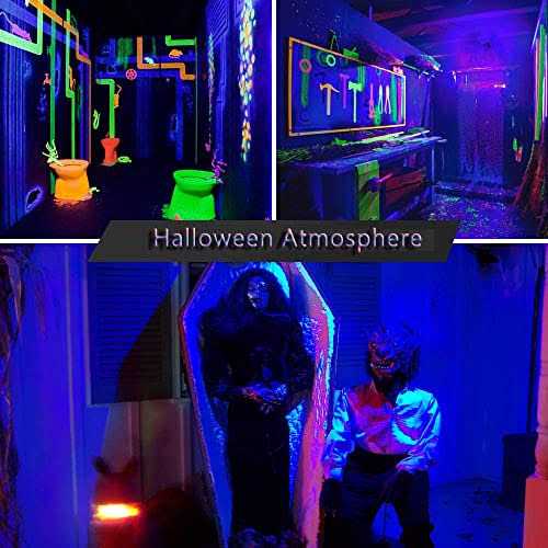 U4GLORY led blue light bulb 9w a19 e26 medium base blue light bulb