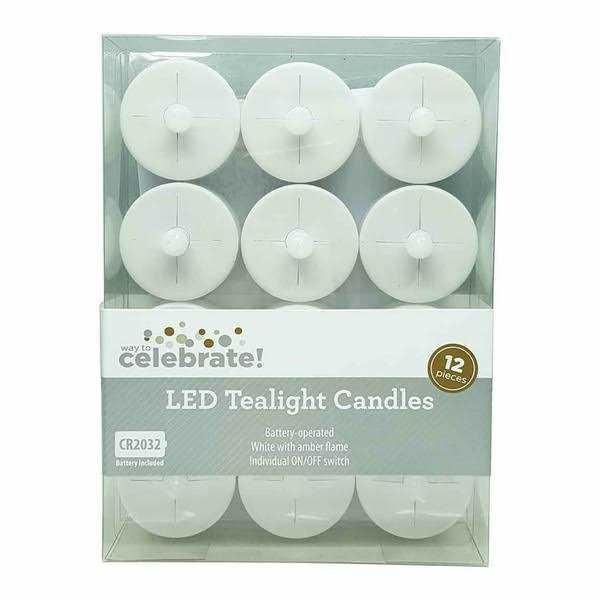 Way to Celebrate! Way to Celebrate Flameless LED Tealights