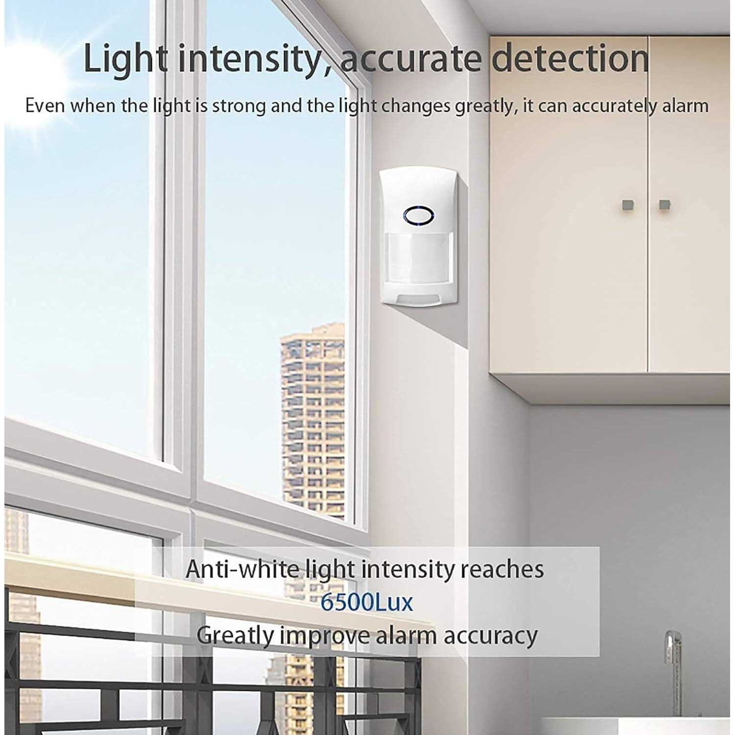 Wireless Smart Motion Sensor PIR Motion Detector Alert