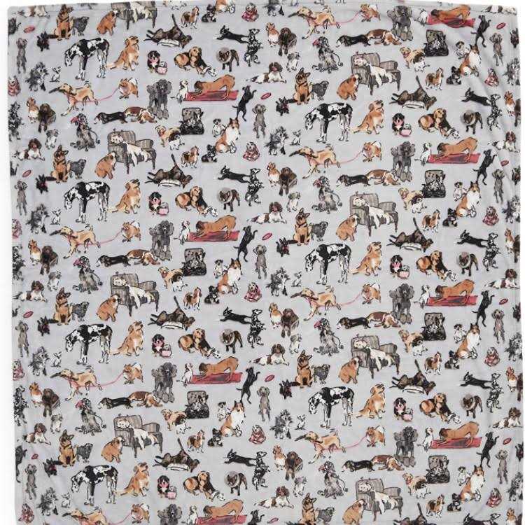 Vera Bradley Women’s Fleece Pet Blanket in Bag