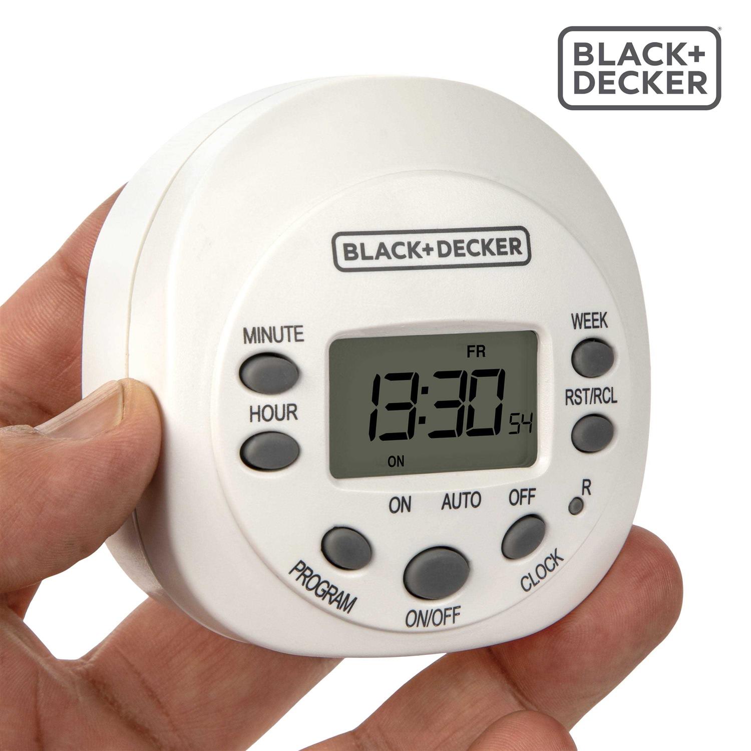 BLACK+DECKER BDXPA0023 Light Timers Programmable Indoor