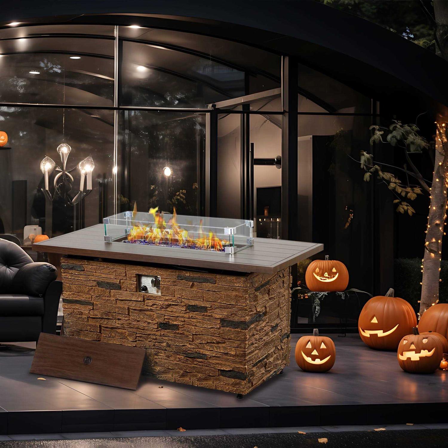 Pizzello Propane Fire Pit Table