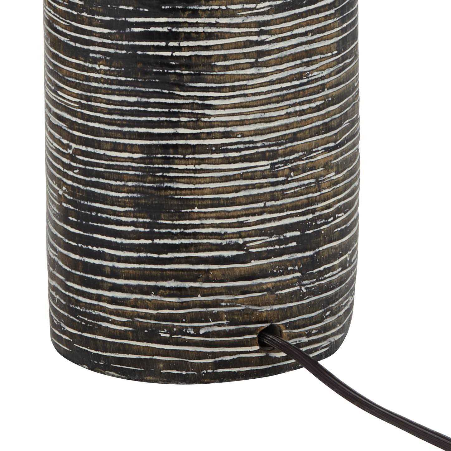 360 Lighting 24 High Mid Century Modern Farmhouse Rustic Table Lamps Set of 2