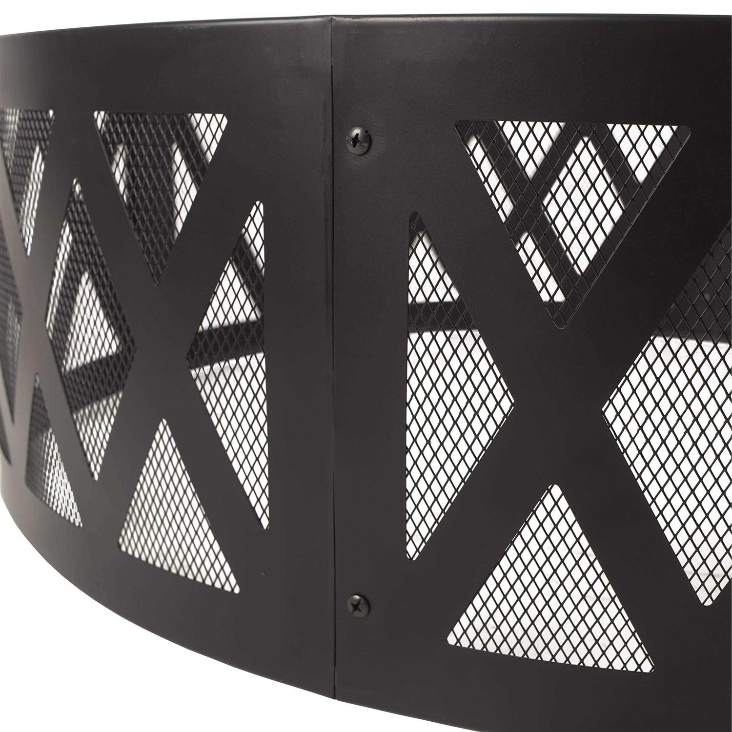 Pleasant Hearth Ofw884fr Lattice Fire Ring