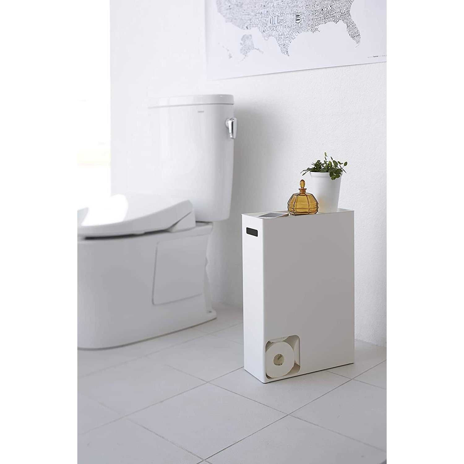 Yamazaki Plate Toilet Paper Stocker