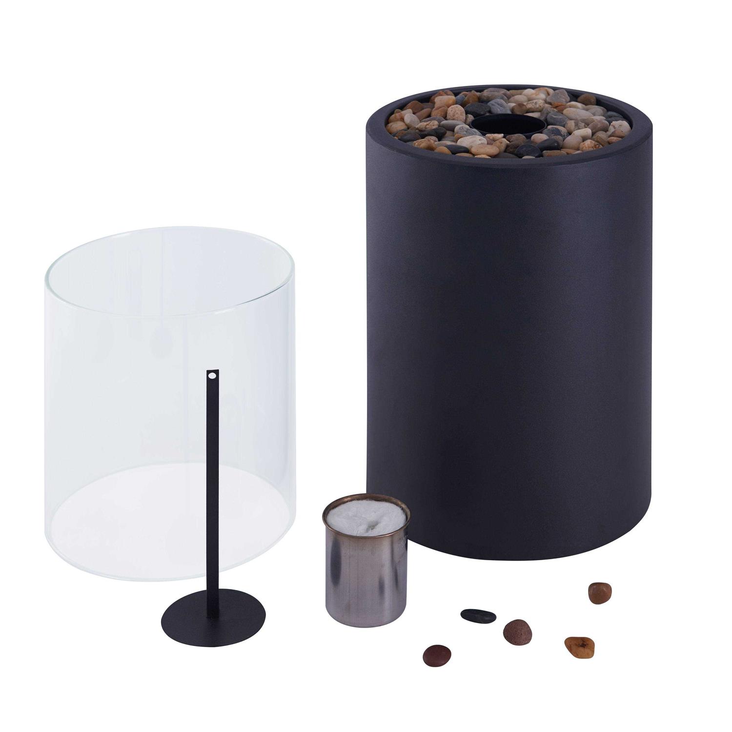 Danya B. Indoor/Outdoor Portable Tabletop Fire Pit Clean-Burning Bio Ethanol Ventless Fireplace