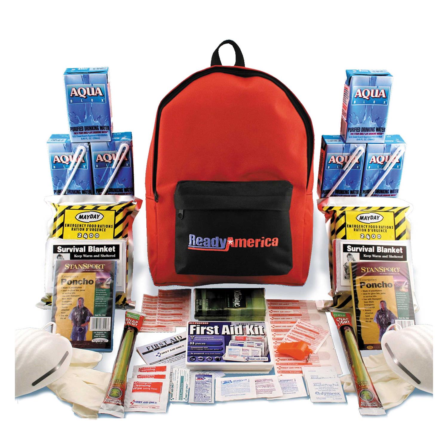 Ready America 2 Person Emergency Kit 70280