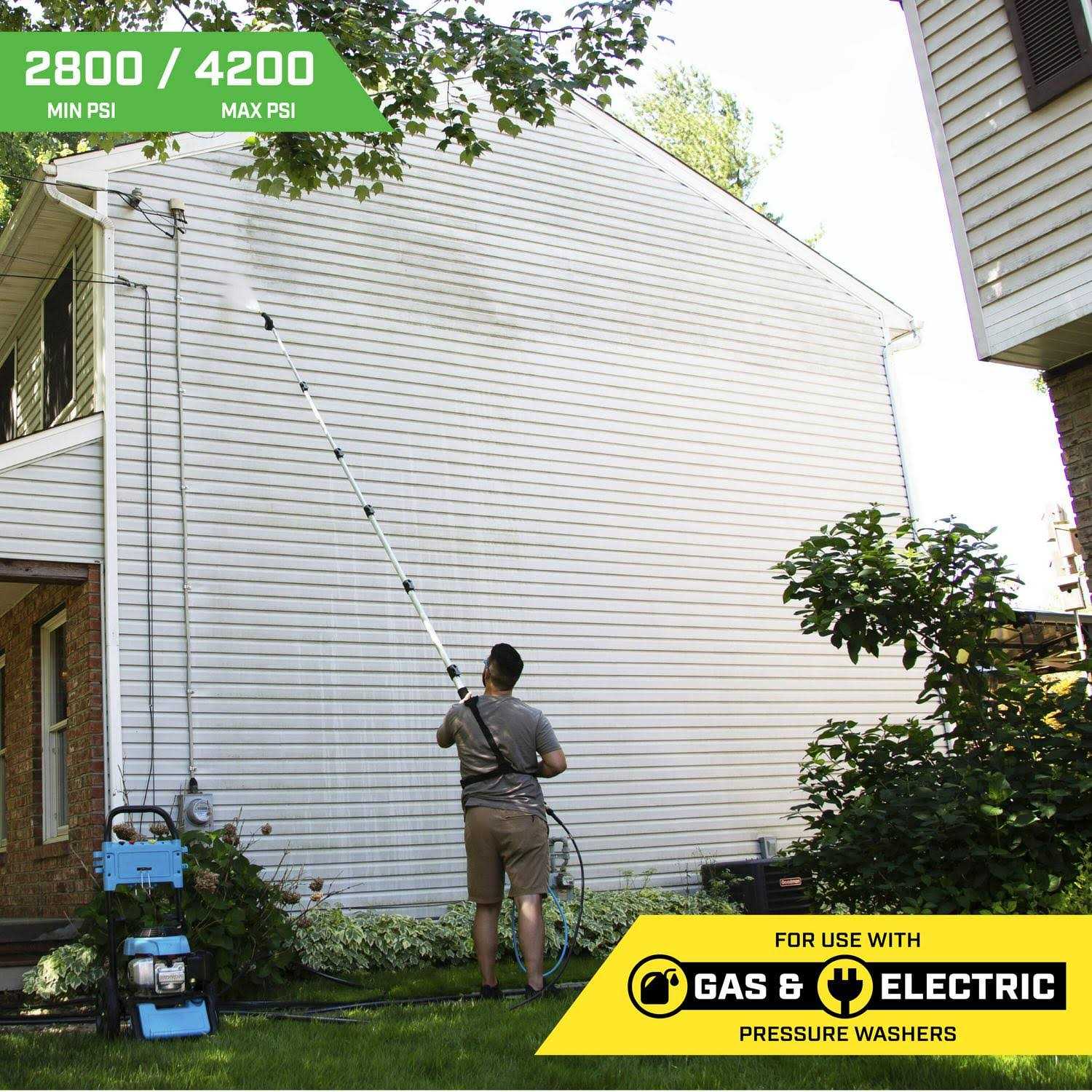 SurfaceMaxx 18-ft 4200 PSI Pressure Washer Telescoping Wand SGY-PWA95