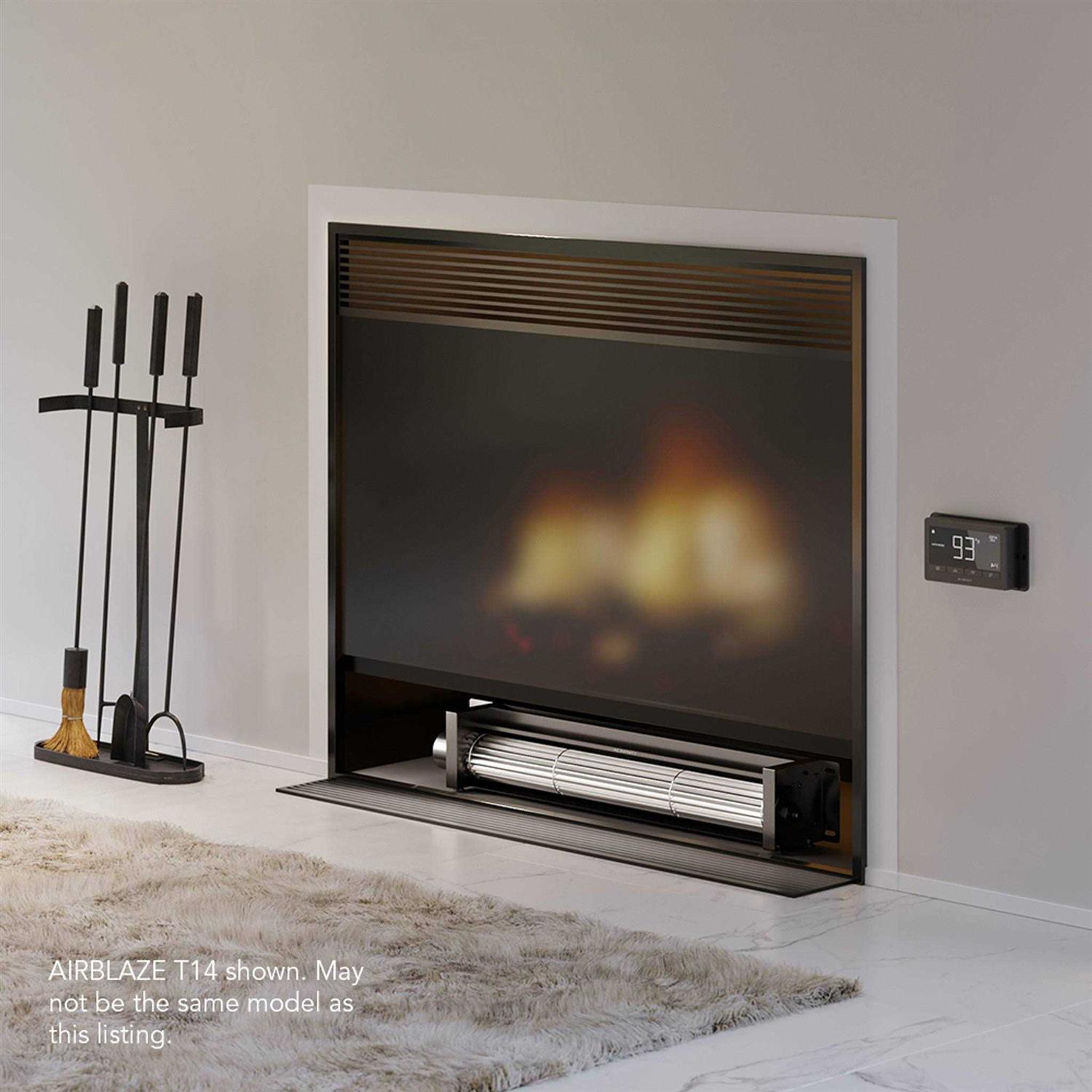 Ac Infinity Airblaze T14 Fireplace Blower Fan 14 with Temperature and Humidity Controller