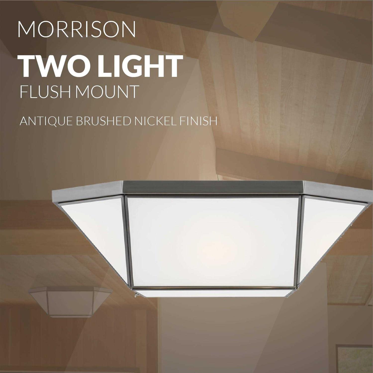 Visual Comfort Studio Morrison 4 Light Flush Mount 7679454