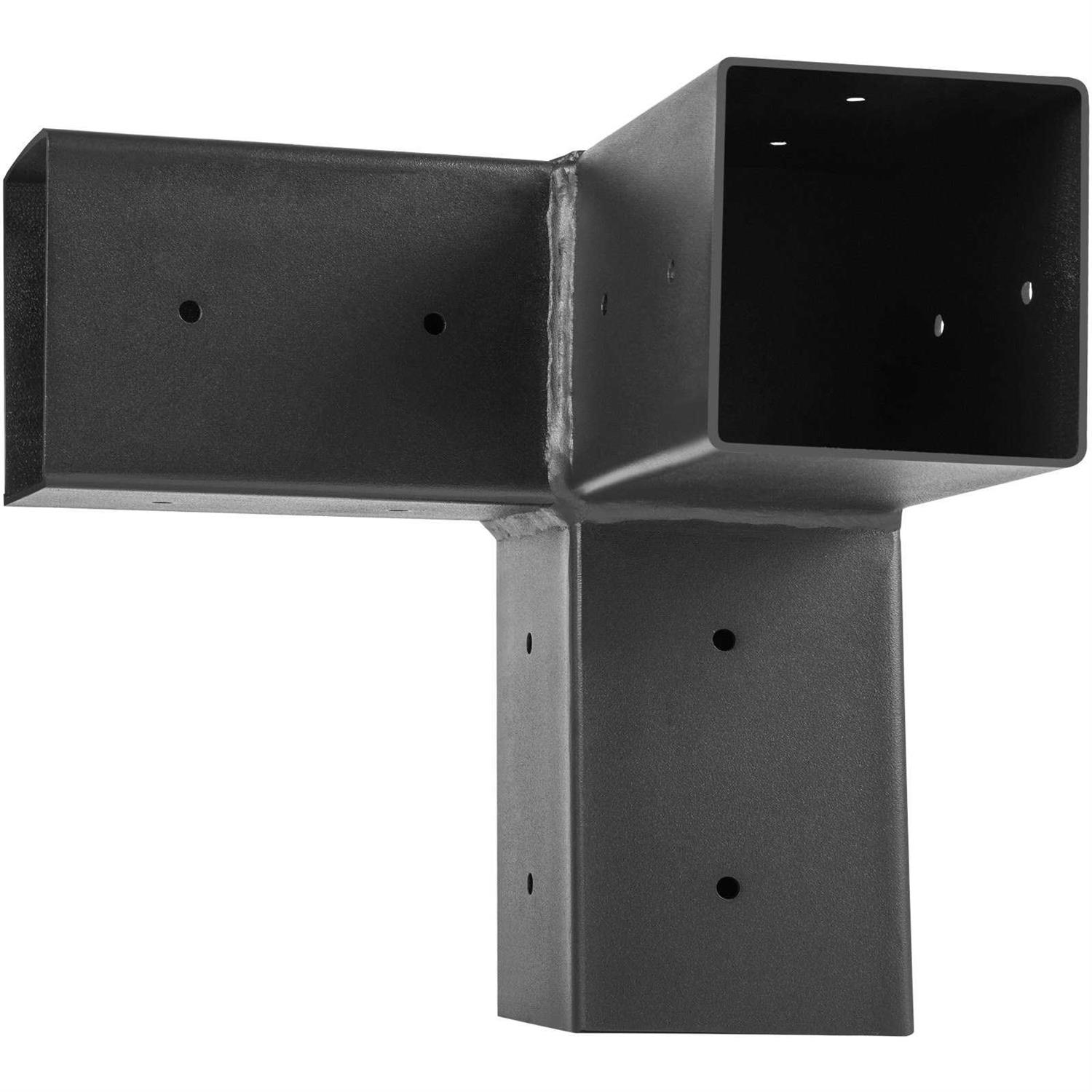 VEVOR Woodwork Pergola Kit Elevated Wood Stand Kit with Steel Brackets Modular