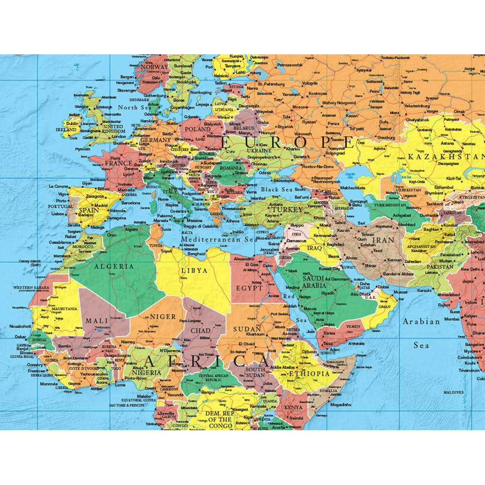 World Wall Map by Smithsonian Journeys