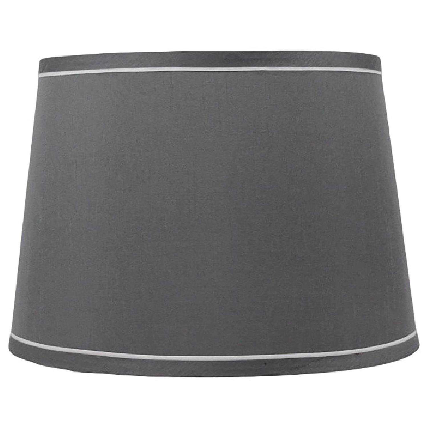 Urbanest French Drum with White Trim Lampshade