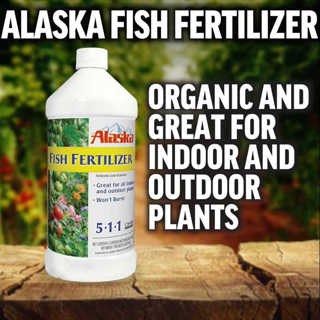 Alaska Fish Emulsion Fertilizer