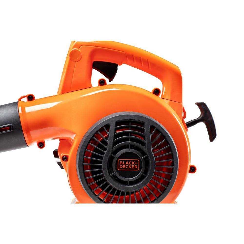 Black+Decker 180 MPH 400 CFM 25 cc Gas 2-Cycle Handheld Leaf Blower