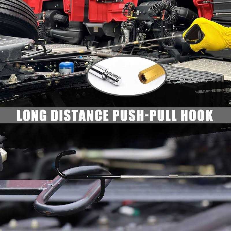 Sevaoto 52 Inch Long Reach Hook Outdoor Camping