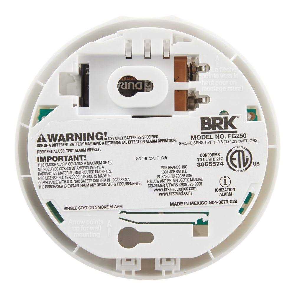 BRK FG250B Smoke Alarm