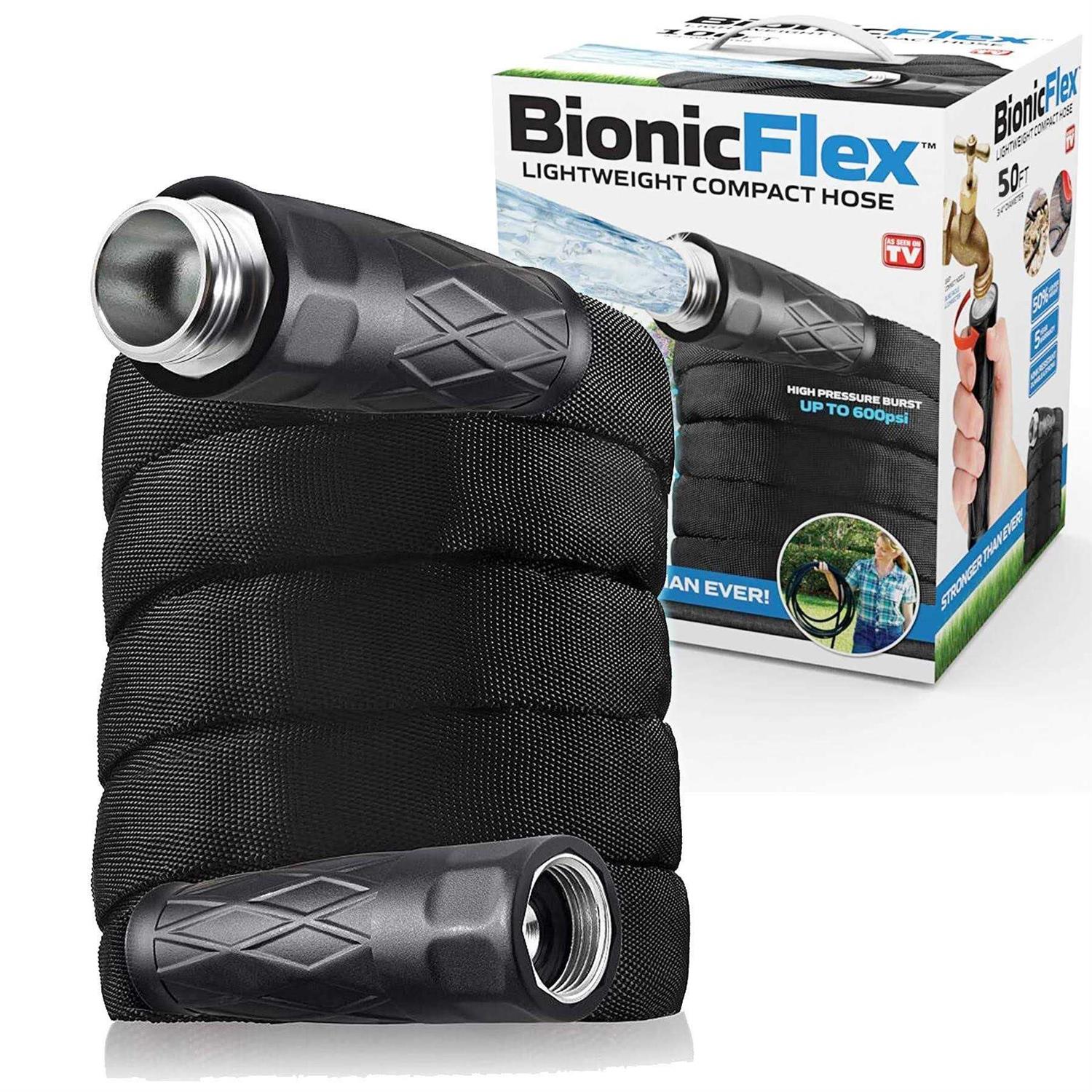 Bionic Flex Garden Hose Ultra Durable & Lightweight Weatherproof Water