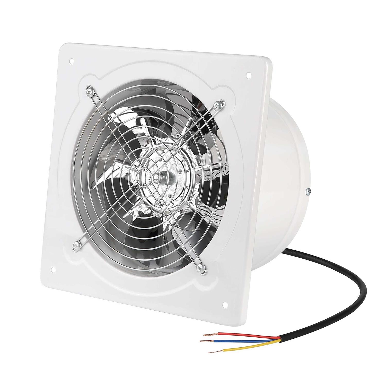 8 inch Exhaust Fan Through Wall Extractor Exhaust Ventilation Fan 110V Exhaust