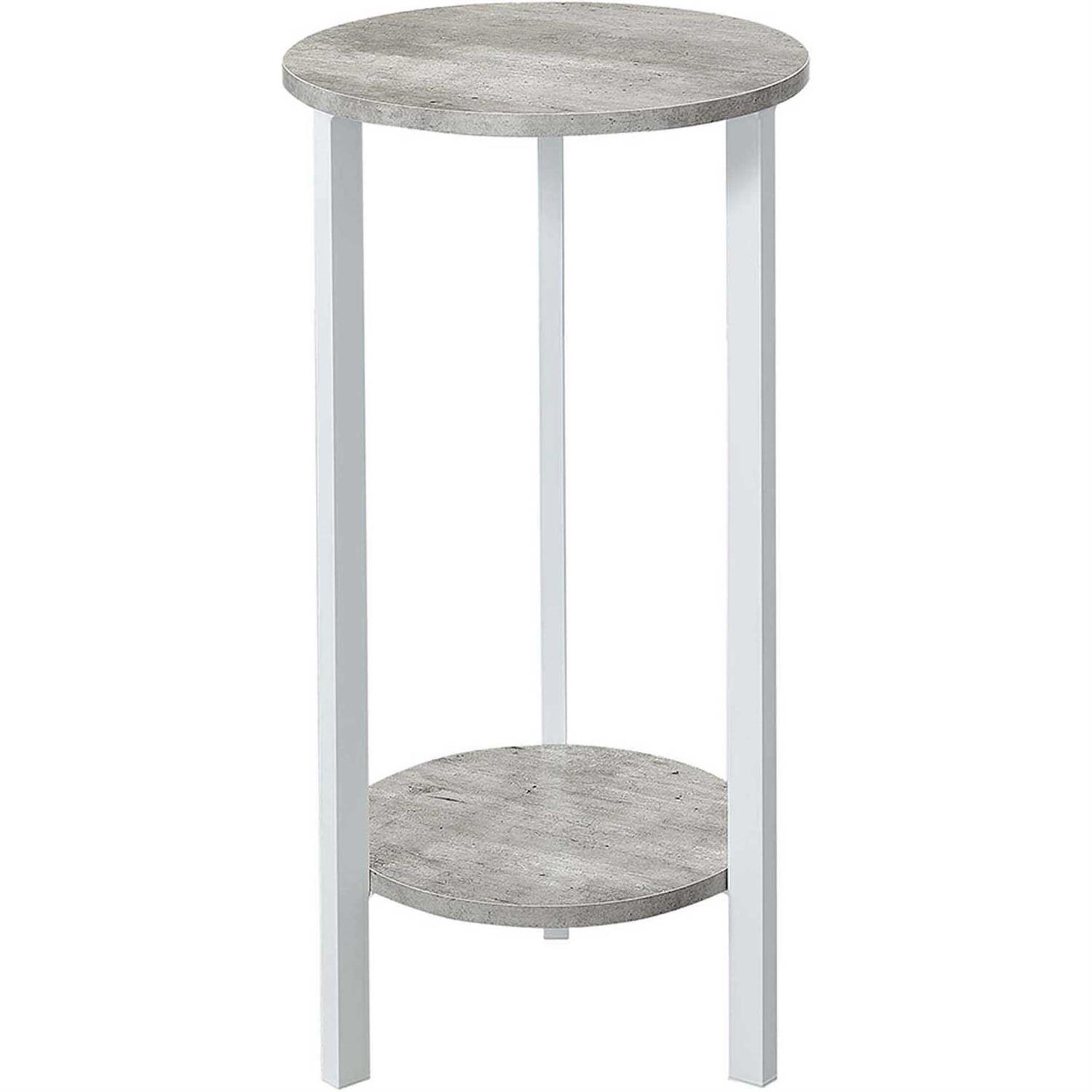 Convenience Concepts Graystone 2 Tier Plant Stand