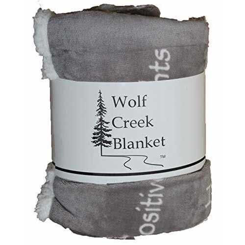 WOLF CREEK BLANKET Compassion Blanket Blanket Strength Courage Super Soft Warm Hugs