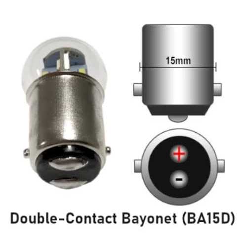 Aero-Lites.com #90 Miniature Bulb Led Replacement 12/14 Volt Ac/dc