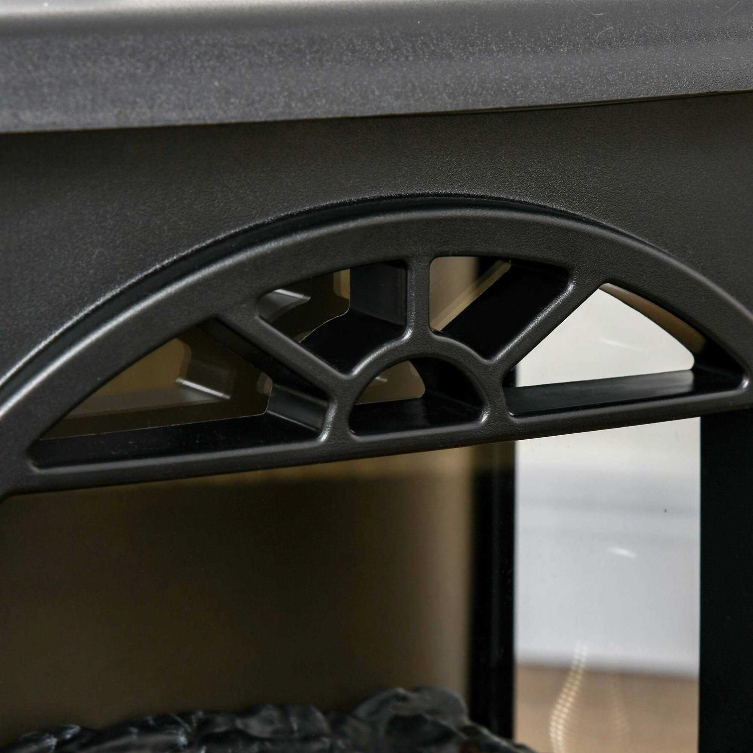 HOMCOM Electric Infrared Fireplace Stove