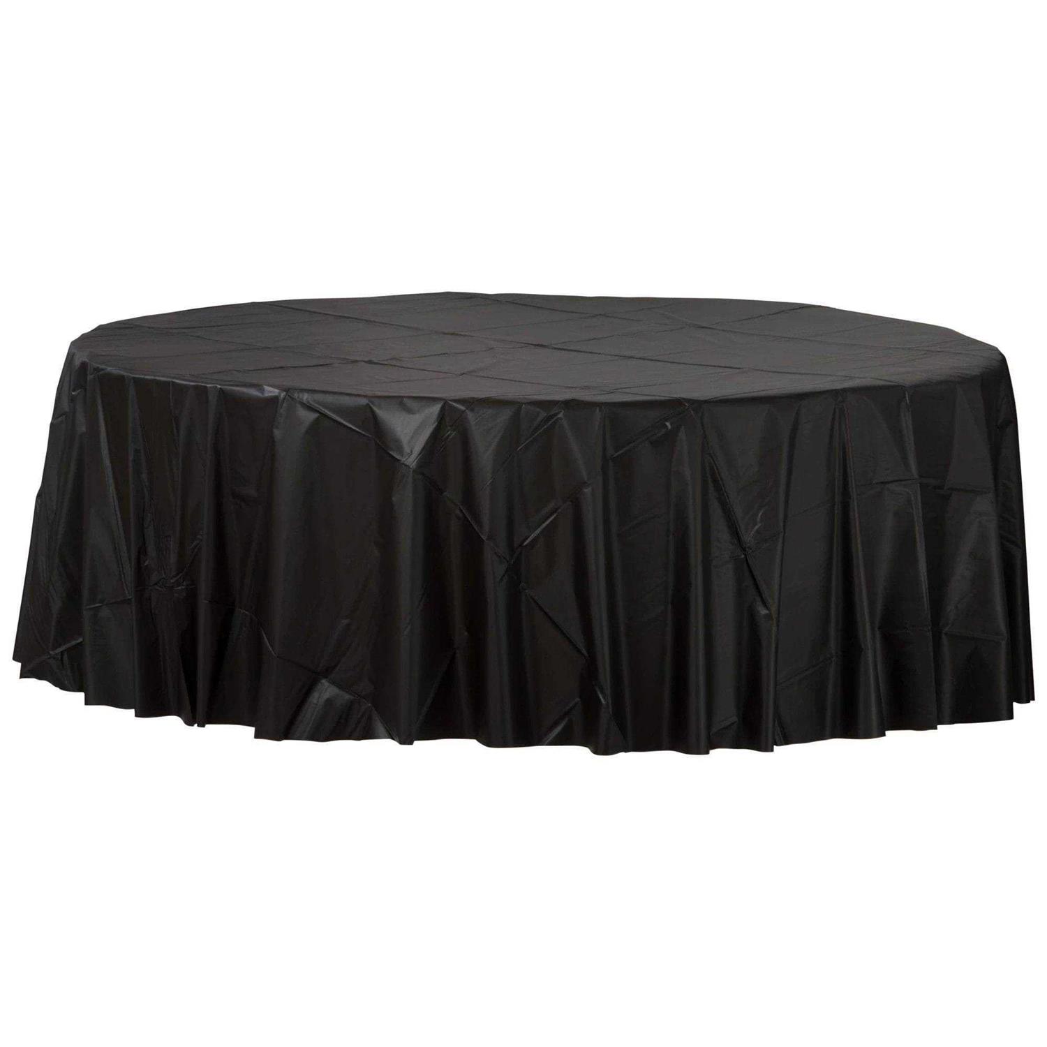 Amscan Plastic Round Table Cover