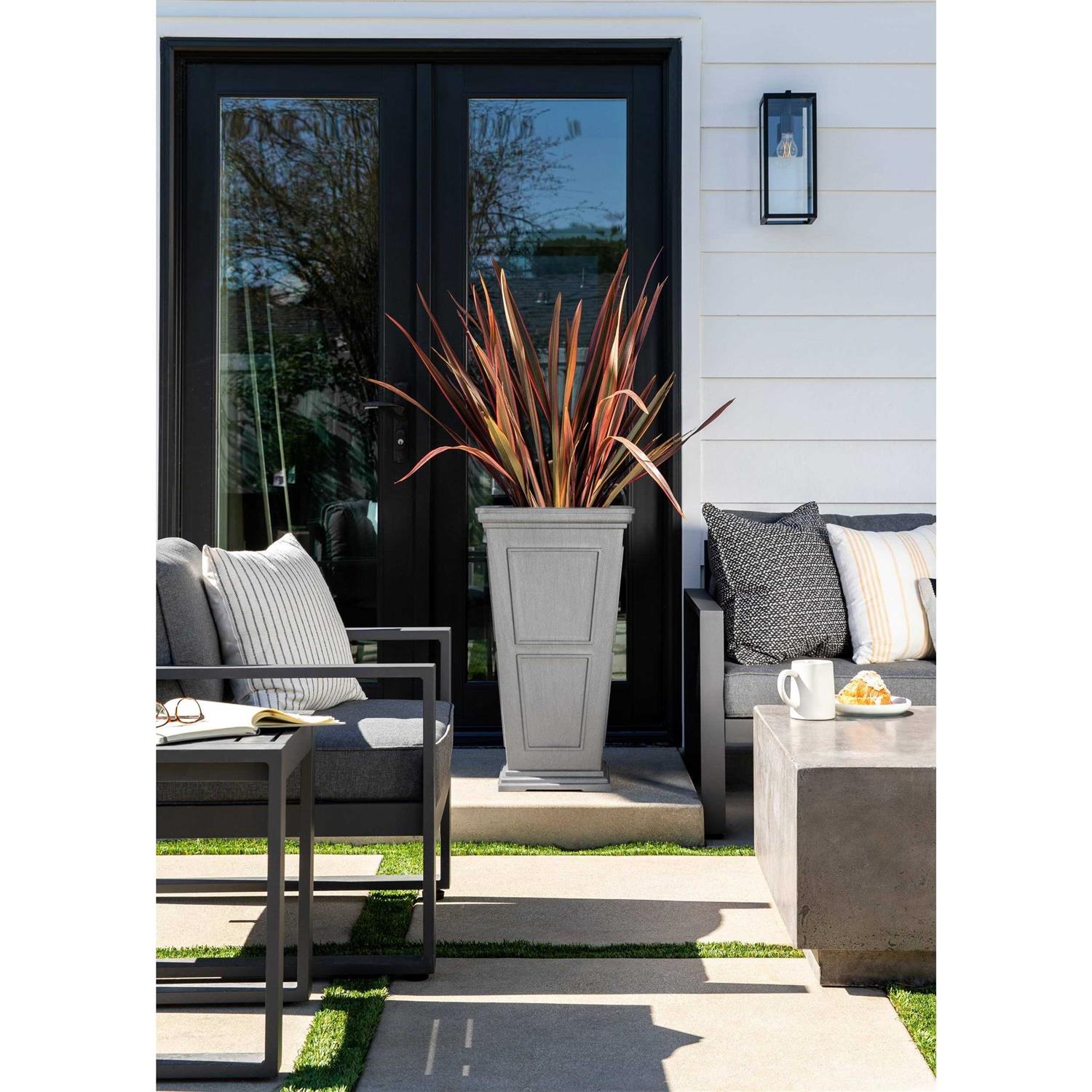 Veradek Brixton Tall 28 inch Planter