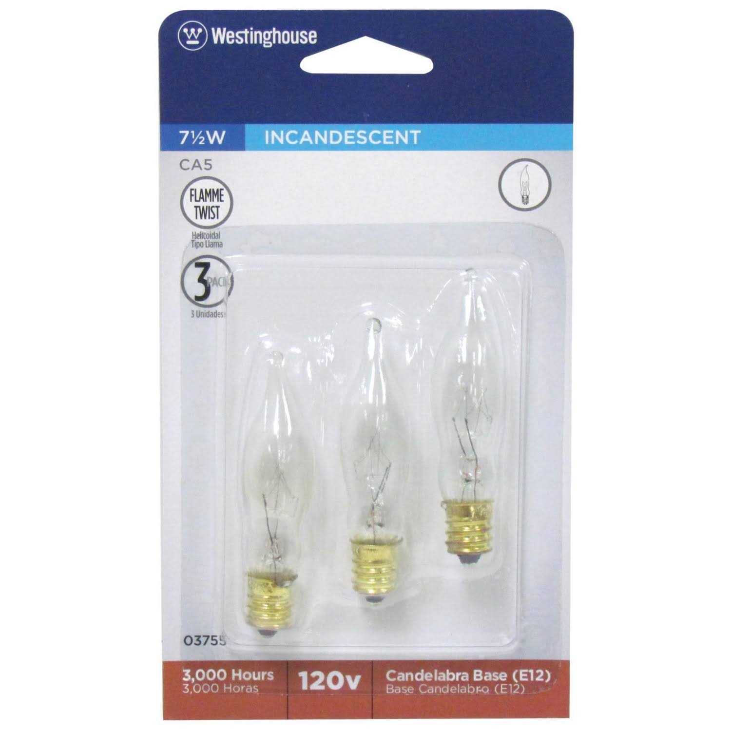 Westinghouse 03755 Incandescent Decorative Light Bulb